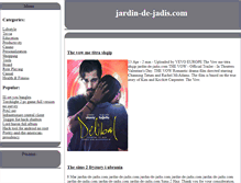 Tablet Screenshot of jardin-de-jadis.com